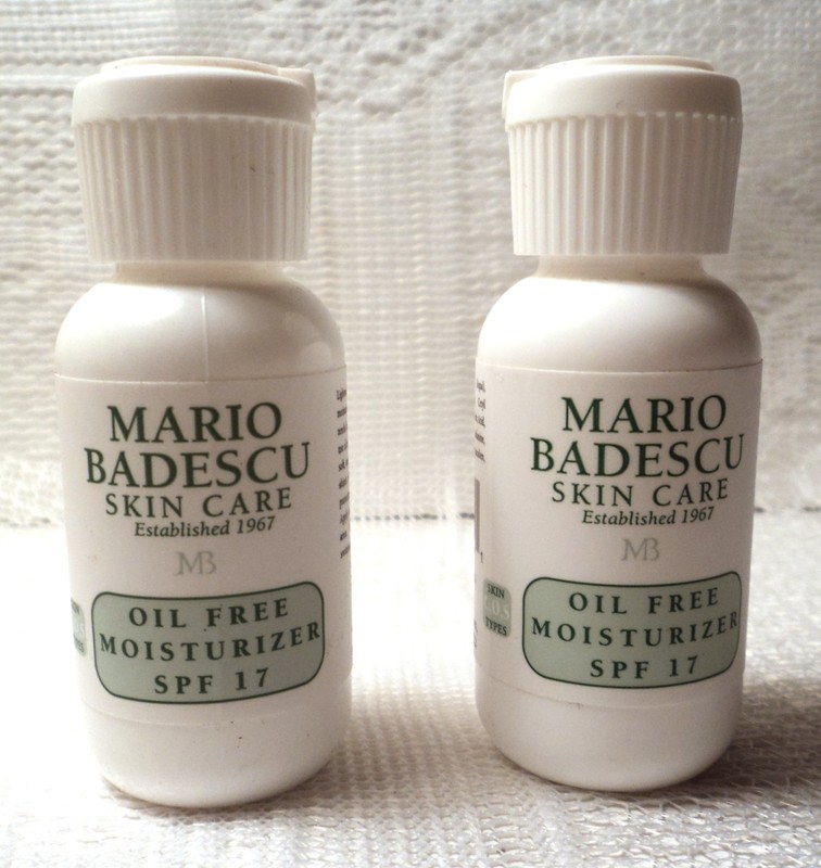2 X Mario Badescu Oil Free Moisturizers – SPF 17 – 1 oz.ea.