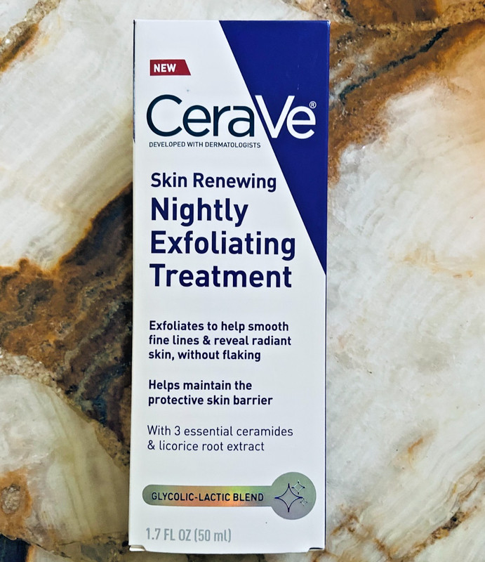 CeraVe~Skin Renewing Nightly Exfoliating Treatment Serum – 1.7 fl oz New