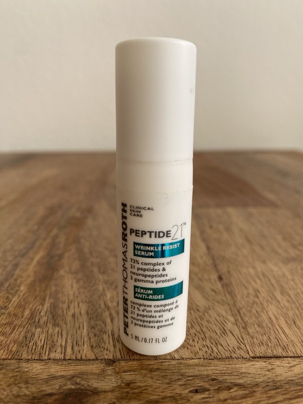 PETER THOMAS ROTH PEPTIDE 21 WRINKLE RESIST SERUM TRAVEL SIZE MINI GWP SAMPLE