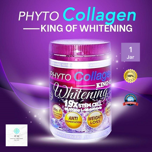 Phyto Collagen King of Whitening Anti-Aging 19X Stemcell FREE SHIPPING DHL