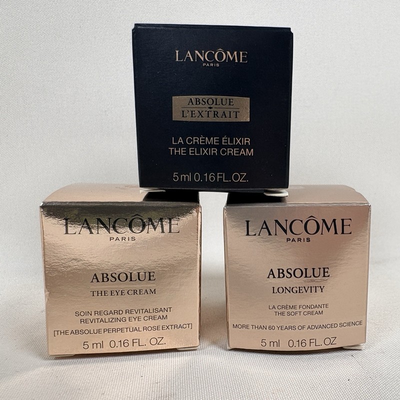 Lancome Absolue Longevity Soft Cream Eye Cream Elixir 5ml/0.16fl.oz. Travel LOT