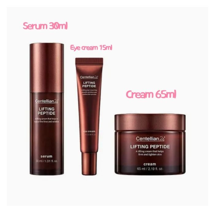 Centellian24 Lifting Peptide 3-piece 1Set (Cream 65ml+Serum 30ml+Eye cream 15ml)