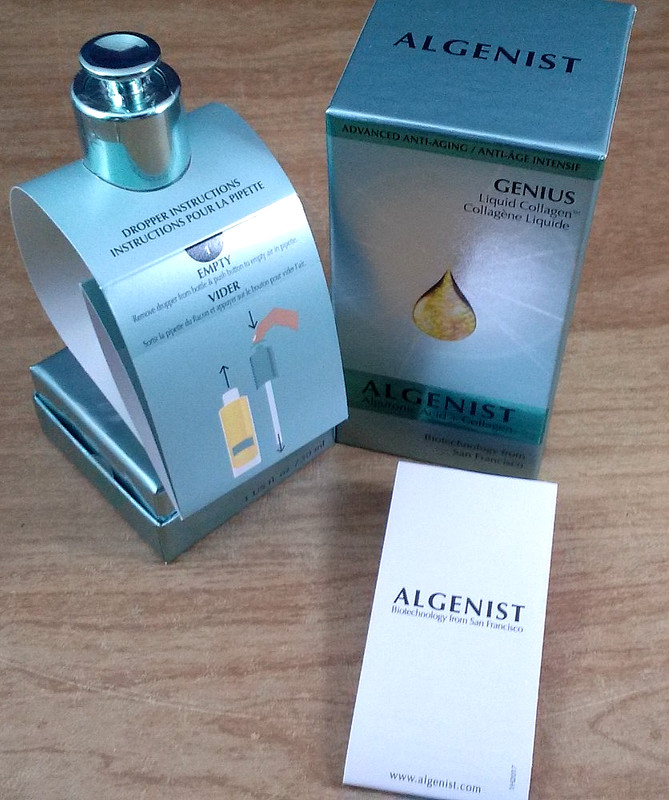 Algenist 1 oz Genius Liquid Collagen Alguronic Acid + Collagen Bottle Sealed