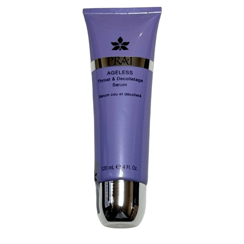 PRAI Ageless Throat & Decolletage Serum 120mL 4 Fl Oz NEW / Sealed