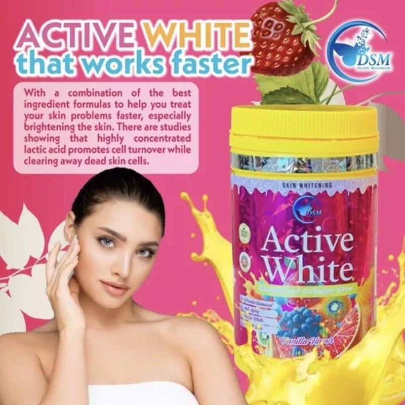 [Free Shaker] 1-4x PHYTO Active White Gluta Collagen Anti Aging Skin Whitening gallery