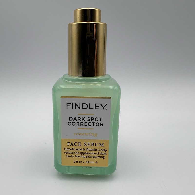Findley Dark Spot Corrector Renewing Face Serum Glycolic Acid 2 fl oz/59 ML -NEW
