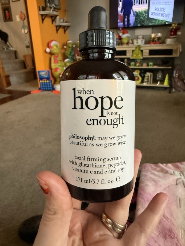 Philosophy When Hope is not Enough Facial Firming Serum ~ 5.7 fl oz ~ NEW NO BOX