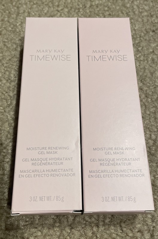 Lot of 2 – MARY KAY TIMEWISE MOISTURE RENEWING GEL MASK~151329~DRY TO OILY SKIN