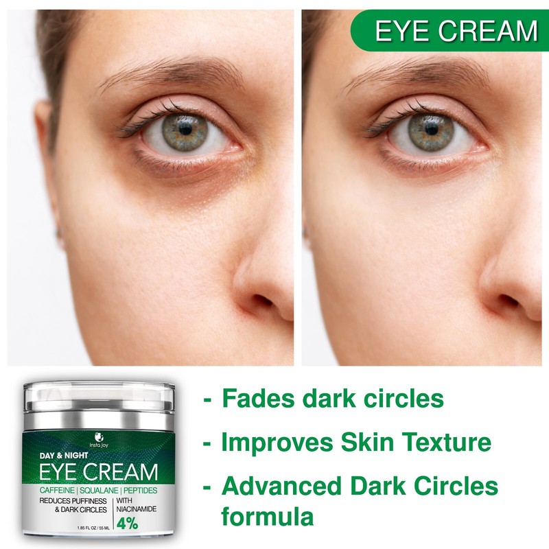 Eye Cream for Dark Circles & Puffiness, Day Night Bags Under Eyes Dark 16/12/25 gallery