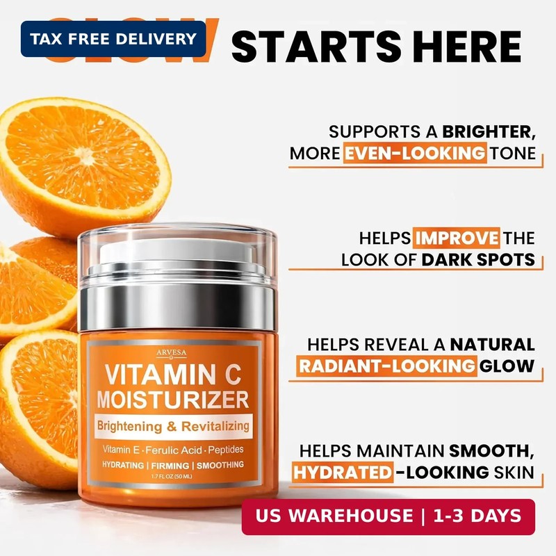 Vitamin C Moisturizer for Face - Vitamin C Cream for Face - Brightening & Anti A gallery