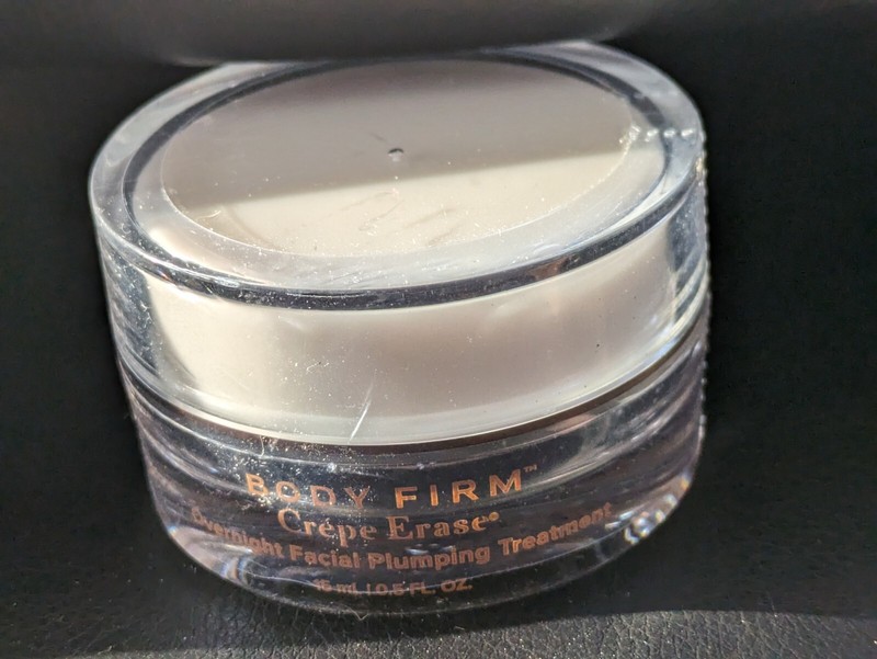 Crepe Erase Overnight Facial Plumping Treatment Trufirm 0.5 oz 15 ml NEW