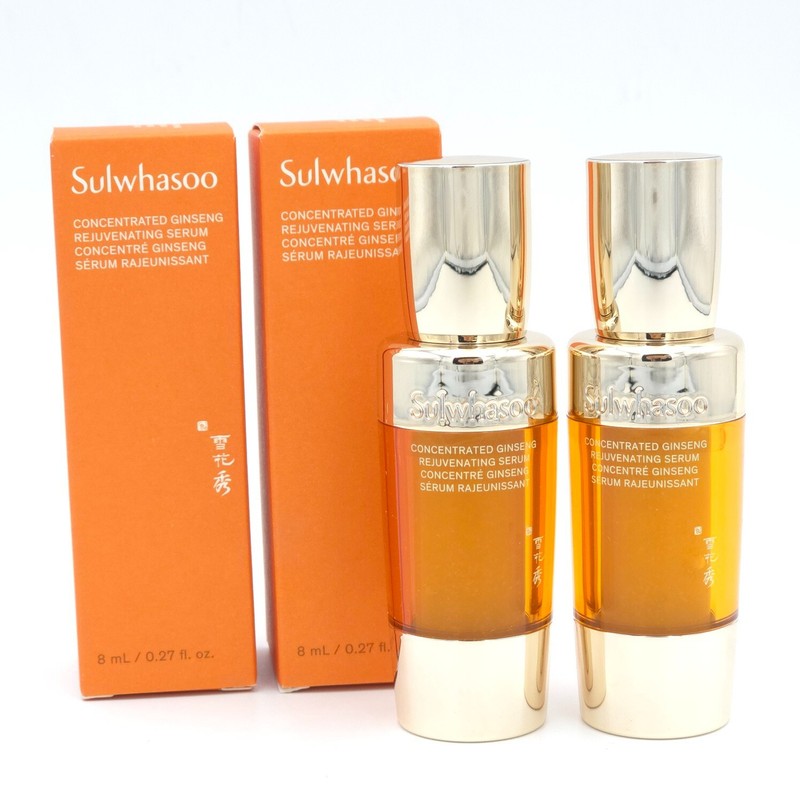 Sulwhasoo Concentrated Ginseng Rejuvenating Serum 8ml x 2ea Lifting K-Beauty