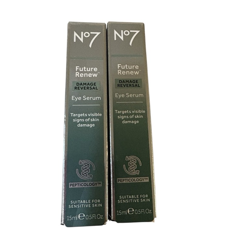 2 PACK No7 Future Renew Damage Reversal Eye Serum 0.5 oz 15ml Each