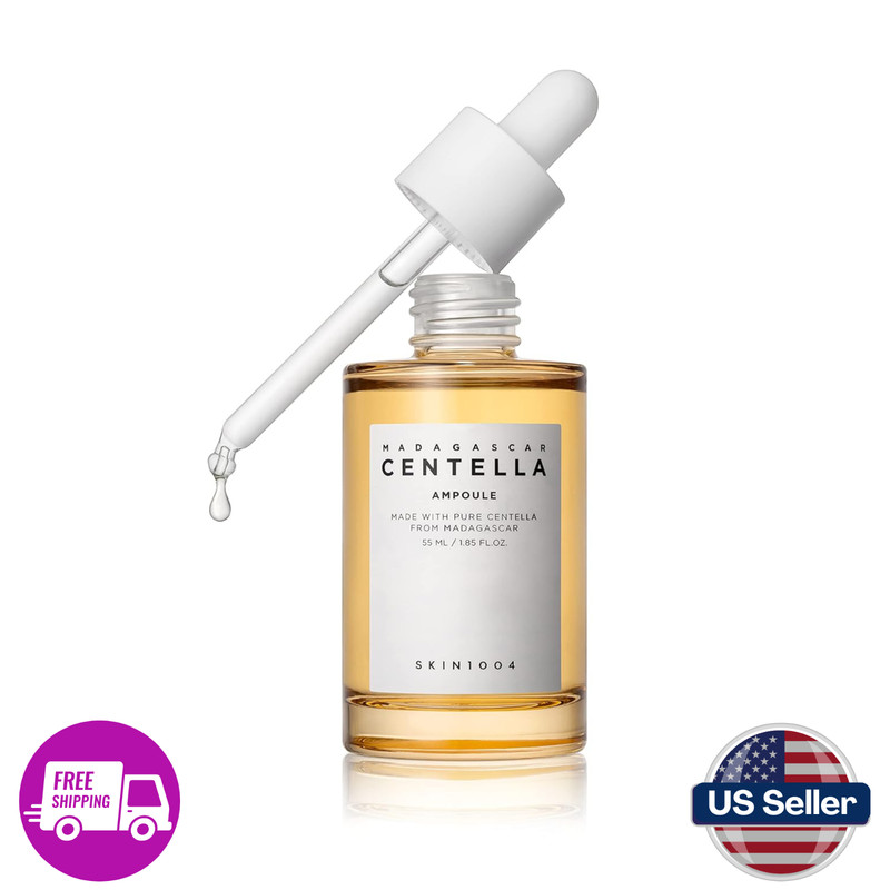 SKIN1004 Madagascar Centella Asiatica Ampoule Facial Serum 1.85 fl.oz, 55ml
