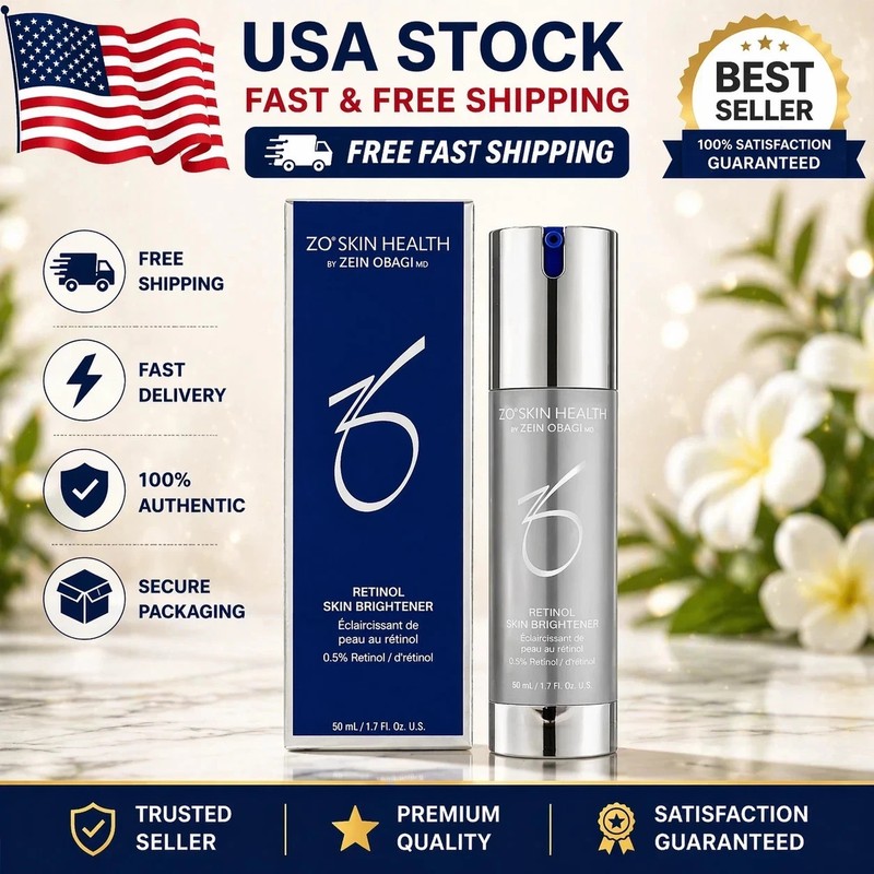ZO Skin Health Retinol Skin Brightener 0.5% 50ml / 1.7oz NEW Authentic FAST USA