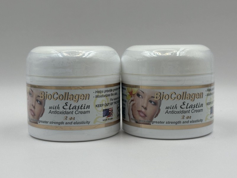 2 Collagen Day/Night Skin Moisturizer Rejuvenating Anti Aging Antioxidant Cream