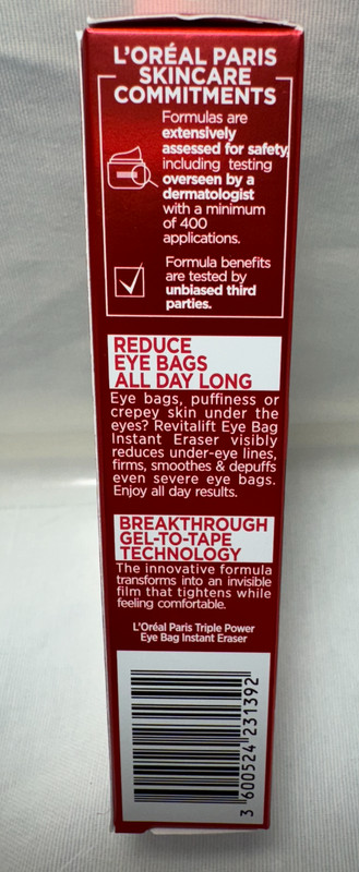 L'Oreal Revitalift Triple Power Eye Bag Instant Eraser Full Sz New Original Box gallery