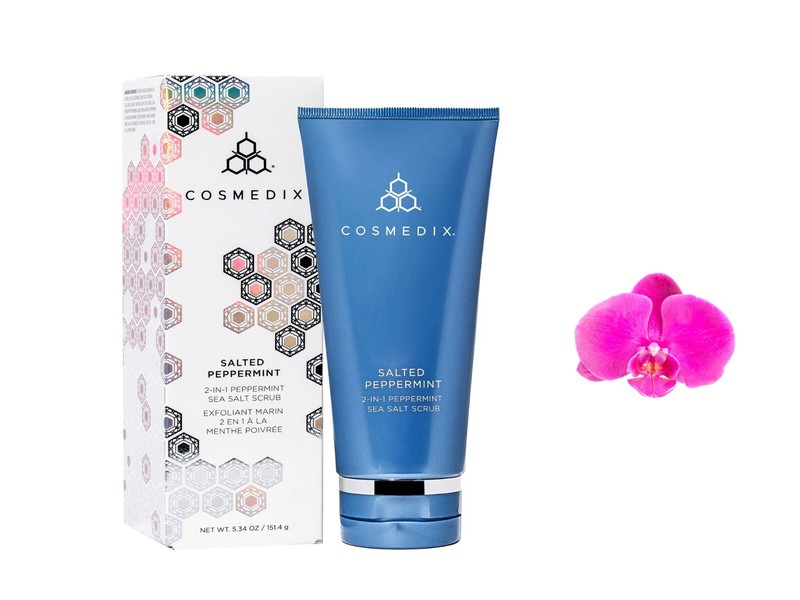 Cosmedix Salted Peppermint Sea Salt Scrub 151.4g / 5.34oz