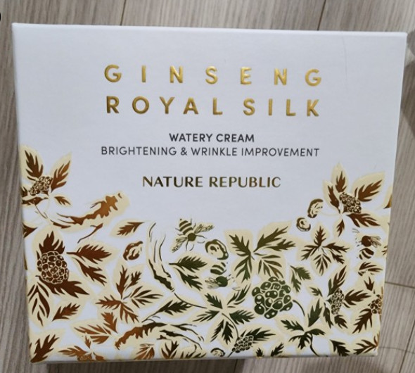 K-Beauty Nature Republic Ginseng Gold Silk Watery Cream 60ml Free Standard Ship