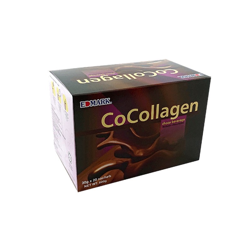 1-5 Box Cocollagen Chocolate Drink Edmark Collagen Anti Aging Wrinkles Remover