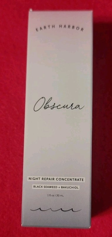 EARTH HARBOR OBSCURA NIGHT REPAIR CONCENTRATE FULLSIZE 1 OZ NIB