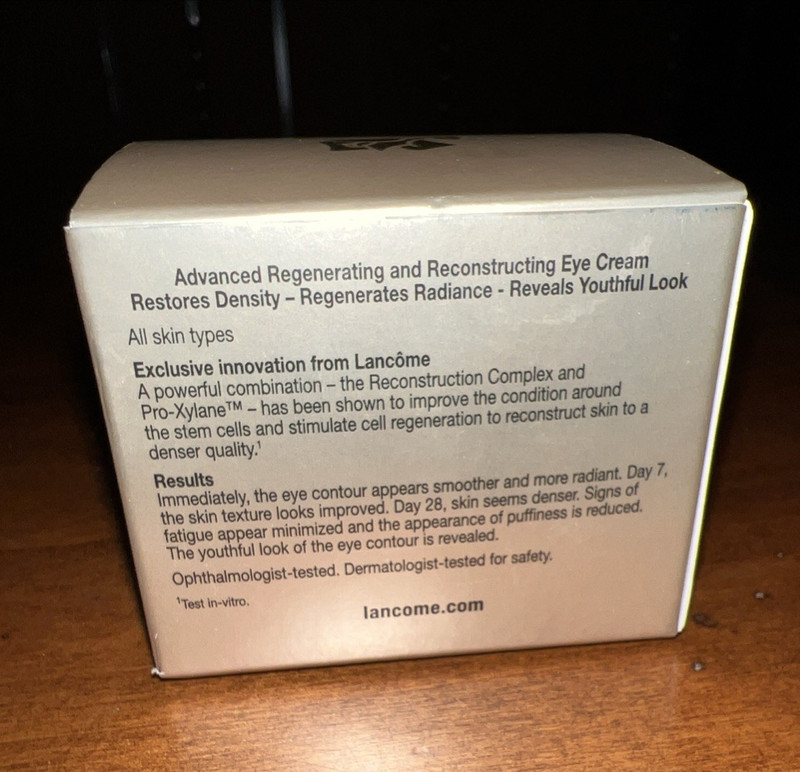 Lancome - Absolute Eye - Precious Cells - Revitalizing Eye Cream - 0.5oz 15g New gallery