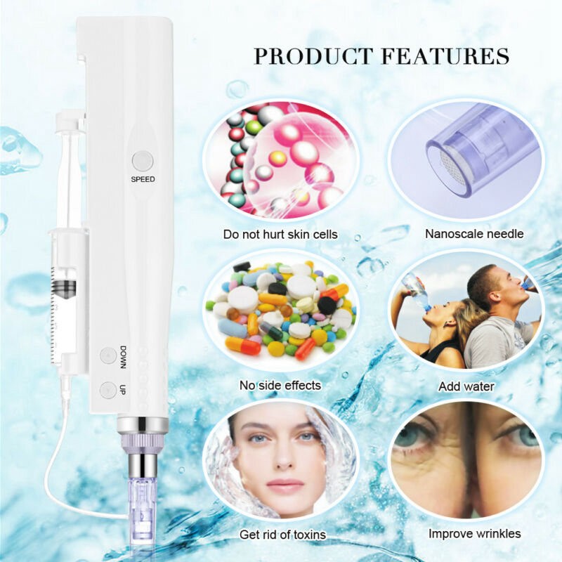 12/24/36/NN Pins Nano Skin Water Pen Facial Wrinkle Removal Rejuvenation Machine gallery
