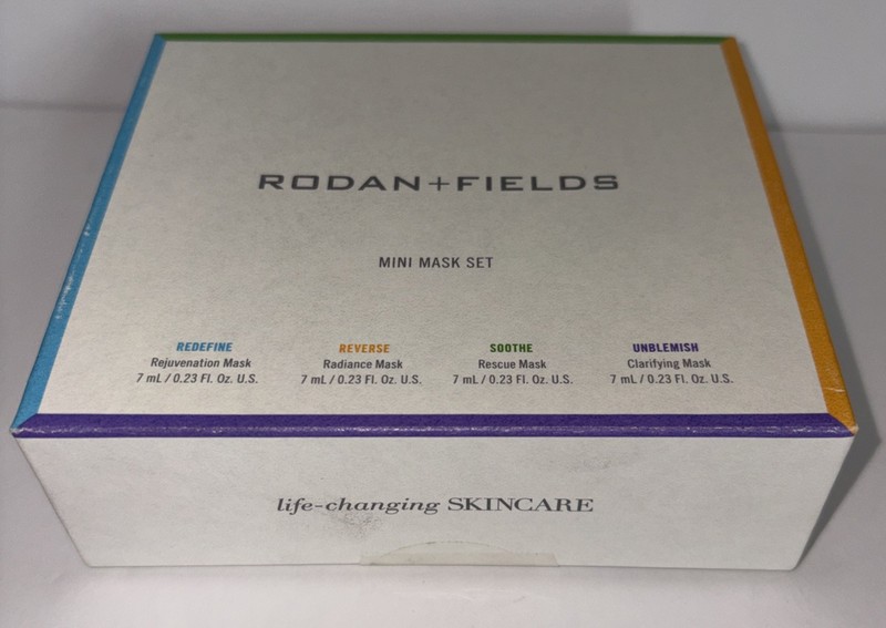 Rodan Fields Mini Mask Set Redefine Reverse Soothe Unblemish