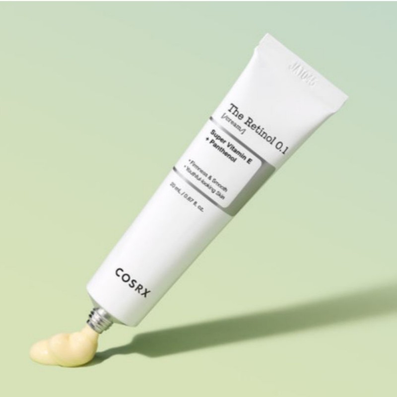 COSRX The Retinol 0.1 Cream 20ml Super Vitamin E Panthenol K-Beauty