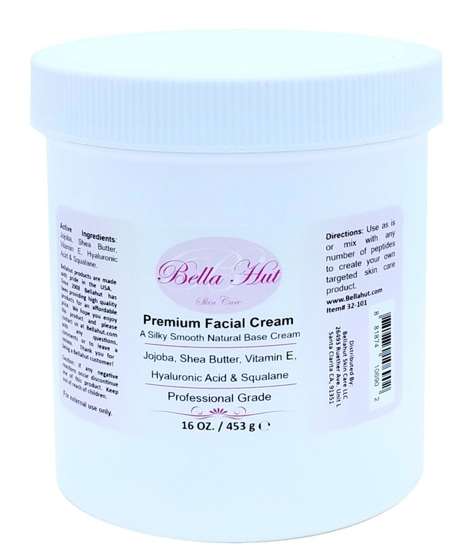 16 OZ -NATURAL PREMIUM CREAM BASE WITH JOJOBA, SHEA BUTTER HA SQUALANE VITAMIN E gallery