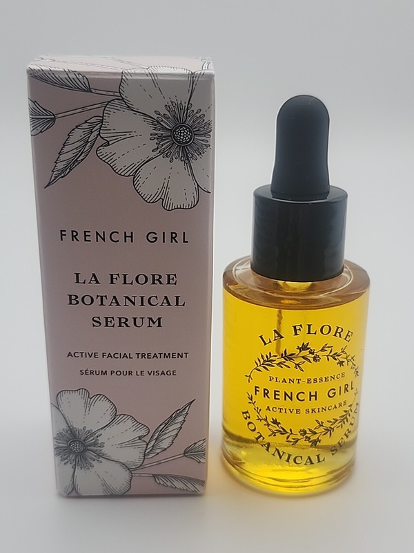 French Girl La Flore Botanical Serum Organic Active Facial Treatment 1 Fl Oz