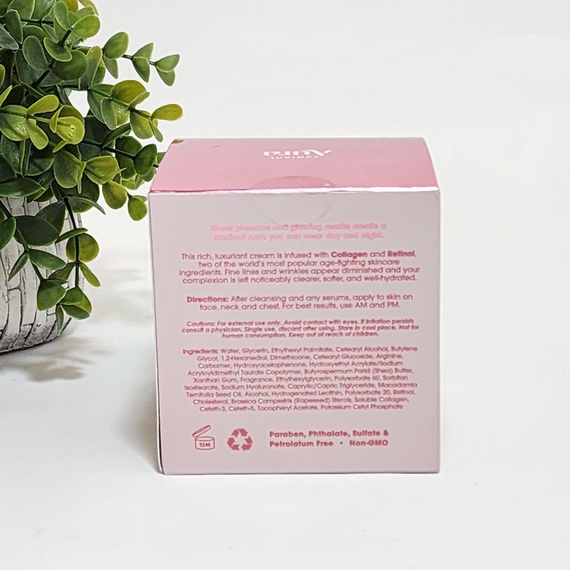 Radiant Aura Collagen Retinol Anti-Aging Face Cream - 1.69 fl oz - Made in Korea gallery