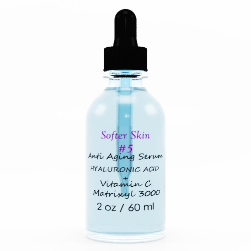 #5 2 OZ 100% PURE HYALURONIC ACID SERUM Anti-Aging Vitamin C & Matrixyl 3000 gallery