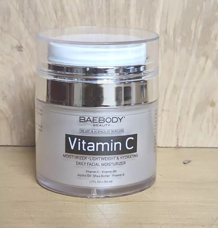 Lot 5 Jars Baebody Moisturizer Cream Vitamin C Jojoba Oil Vitamin E 1.7 oz NEW gallery