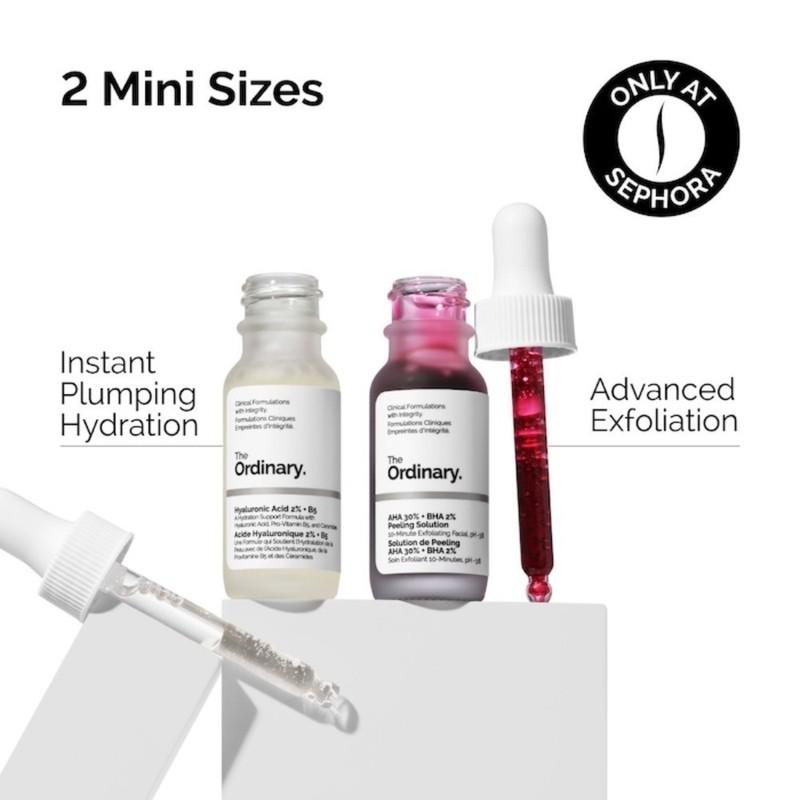The Ordinary Authentic The Resurface & Hydrate Set with Hyaluronic Acid+AHA gallery