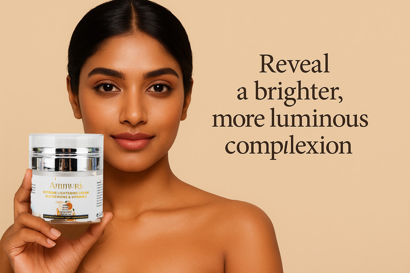 Skin Lightening Cream with Vitamin C Glutathione Kojic Dark Spot Melasma Freckle gallery