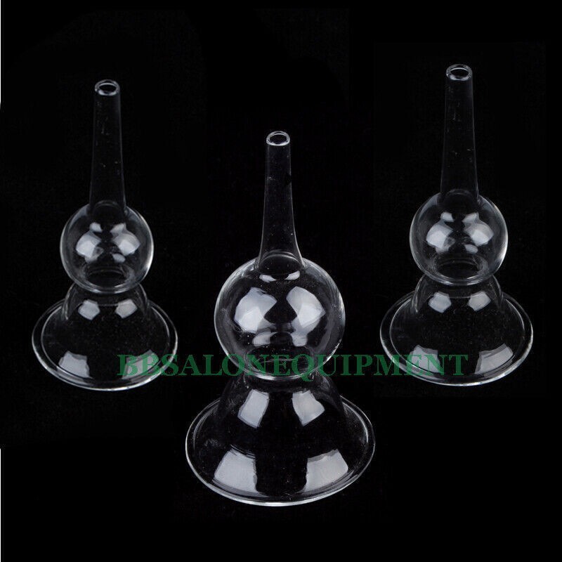 3 Pieces Breast Glass Cup Replacement Cup For Vacuum Breast Enlargement Machine gallery