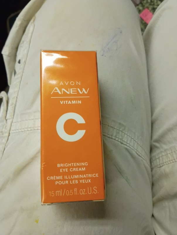 Avon ANEW VITAMIN C BRIGTENING EYE CREAM for Dark Circles 0.5 fl oz Sealed Box