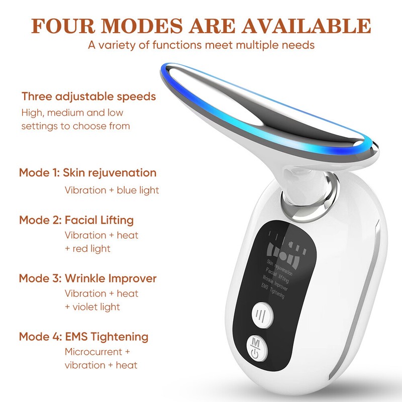 3 in 1 Multi-functional Portable Facial Massager for Face and Neck Skin Care NEW gallery