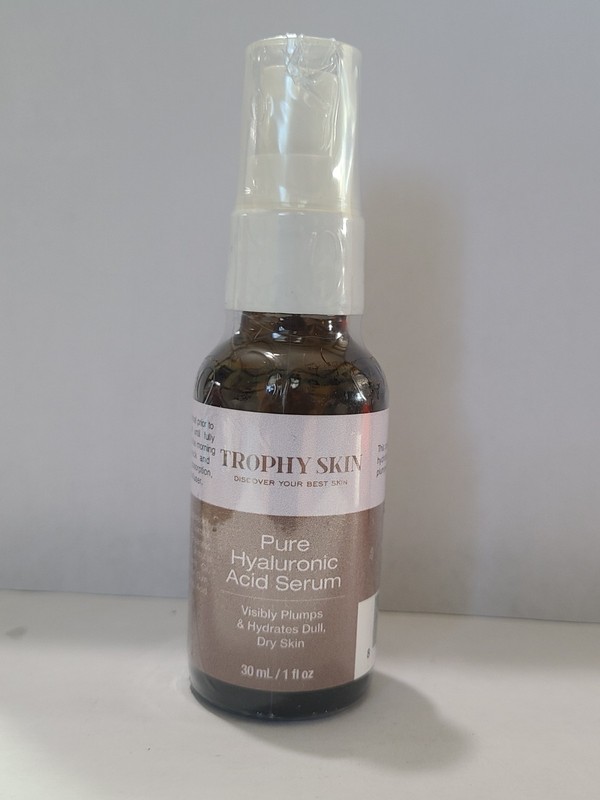 Trophy Skin Pure Hyaluronic Acid Serum Age Defying Rejuvenate 1 fl oz (30 mL)