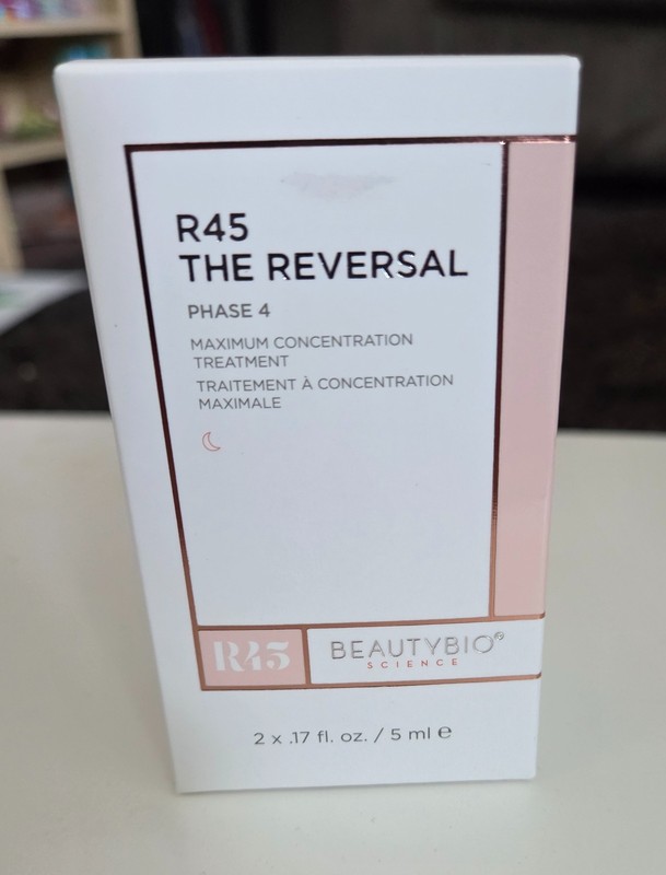 Beauty Bio R45 The Reversal Phase 4 Maximum Concentration 2 x .17 oz NIB