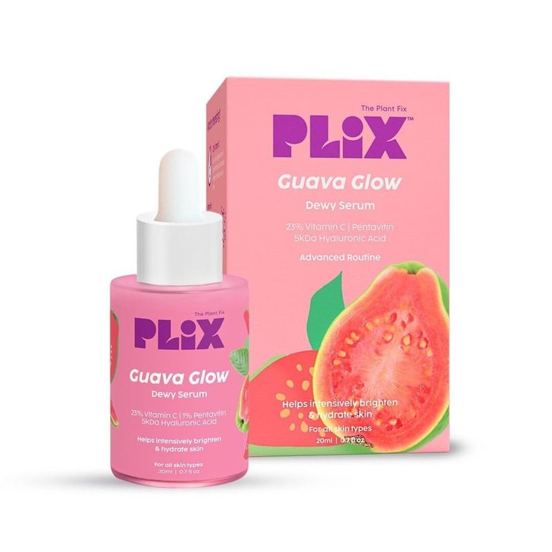 PLIX – THE PLANT FIX 23% Vitamin C Guava Face Serum for Skin Brightening – 20ml