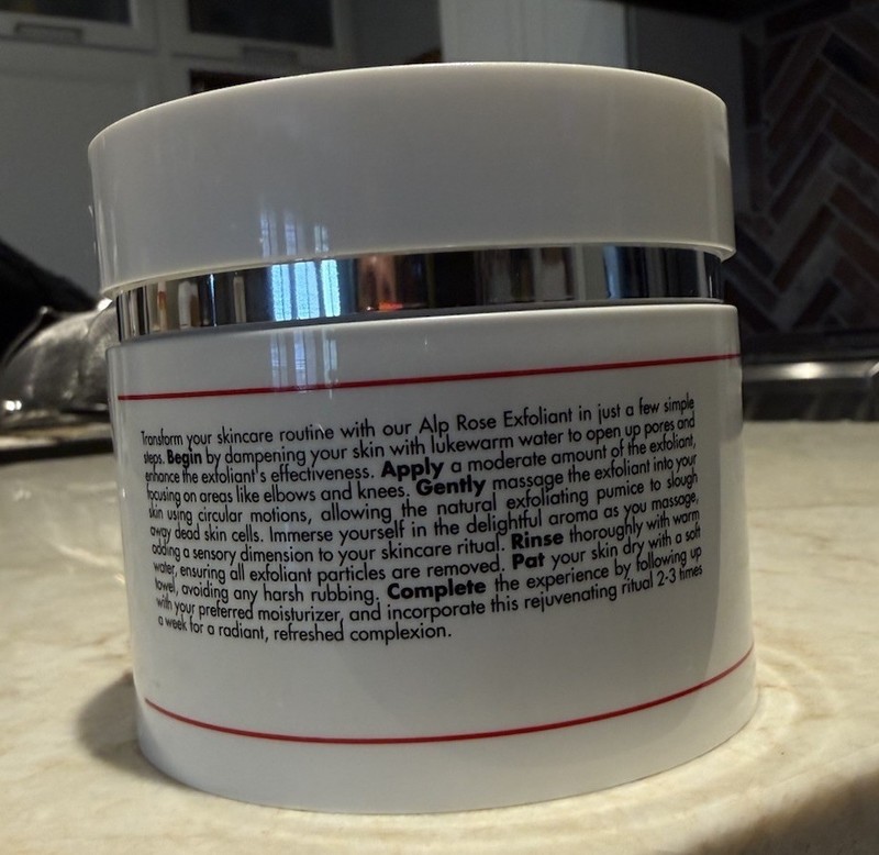 Jouvence Eternelle Alp Rose Exfoliant New & Sealed! Authentic! 6.8oz gallery