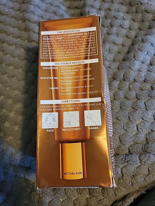 L'Oréal Age Perfect Honey Balm Hydra Nutrition Dry Mature Skin 1.7 oz Lot of 2 gallery