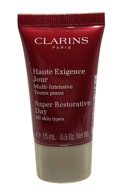 Sealed Clarins Paris Super Restorative Day Cream Travel Size 0.5oz All Skin Type