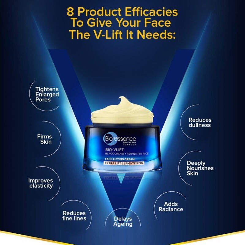 Bio-Essence BIO-VLIFT Face Lifting Cream 45g Extra Lift and Brightening gallery