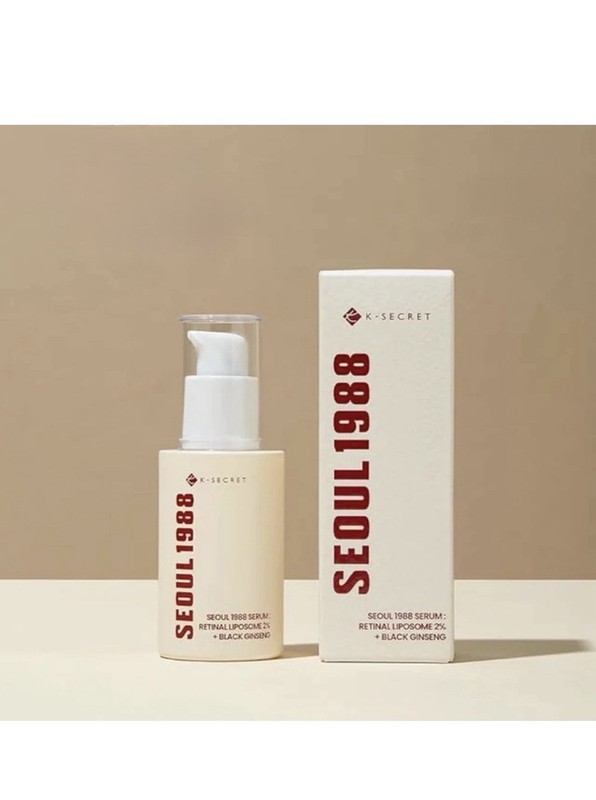 KSecret SEOUL 1988 Serum 30ml | 2% Retinal Liposome + Black Ginseng Care