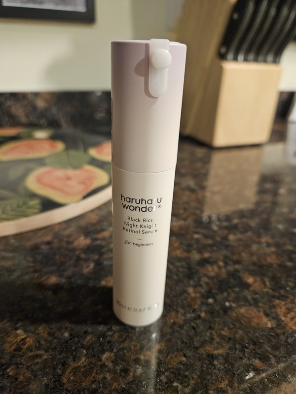 Haruharu Wonder Black Rice Night Knight Retinol Serum, New Without Box