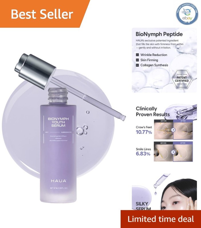 Clinically Proven Bionymph Youth Serum: Anti-Wrinkle & Hydrating Solution, 47ml