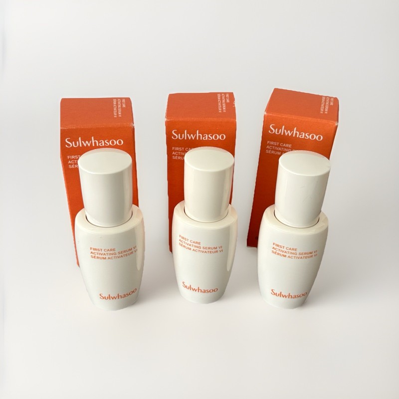 Sulwhasoo First Care Activating Serum VI 8ml X 3 24ml New In Box